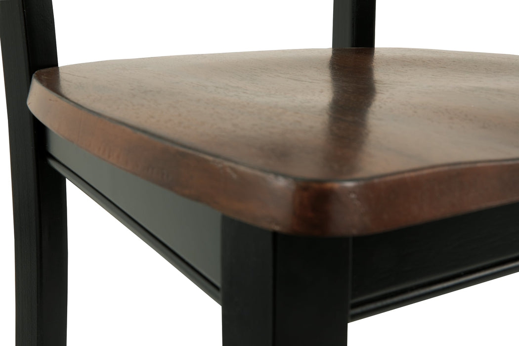 Owingsville Dining Table and 4 Chairs Homeline Furniture