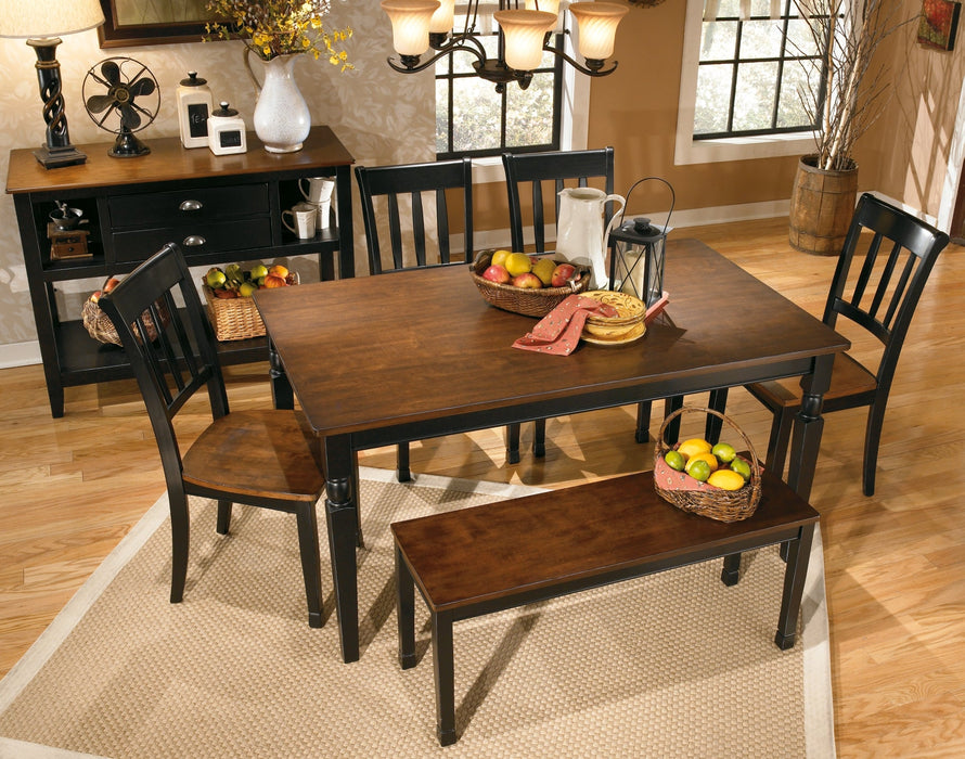 Owingsville Large Dining Room Bench Homeline Furniture