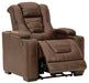 Owner's Box PWR Recliner/ADJ Headrest Homeline Furniture