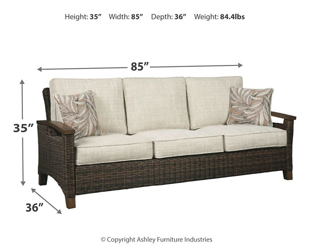 Paradise Trail Sofa with Cushion Homeline Furniture