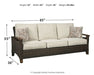 Paradise Trail Sofa with Cushion Homeline Furniture