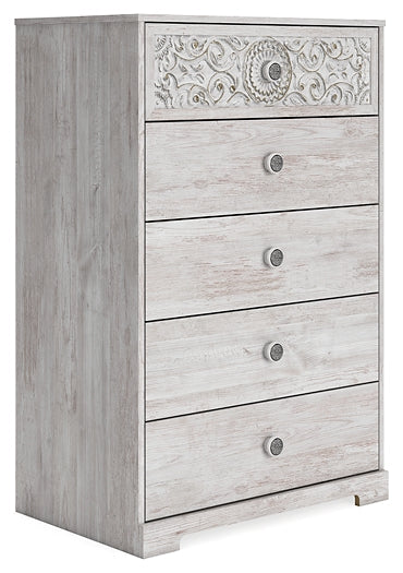 Paxberry Five Drawer Chest Homeline Furniture