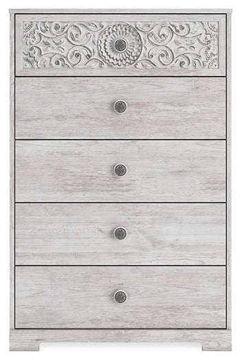 Paxberry Five Drawer Chest Homeline Furniture