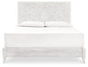 Paxberry King Panel Bed with Mirrored Dresser, Chest and 2 Nightstands Homeline Furniture