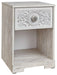 Paxberry One Drawer Night Stand Homeline Furniture