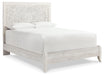 Paxberry Queen Panel Bed with Mirrored Dresser, Chest and 2 Nightstands Homeline Furniture