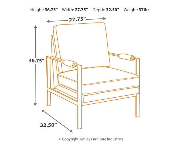 Peacemaker Accent Chair Homeline Furniture
