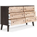 Piperton Six Drawer Dresser Homeline Furniture