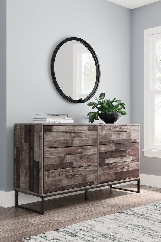 Neilsville Six Drawer Dresser